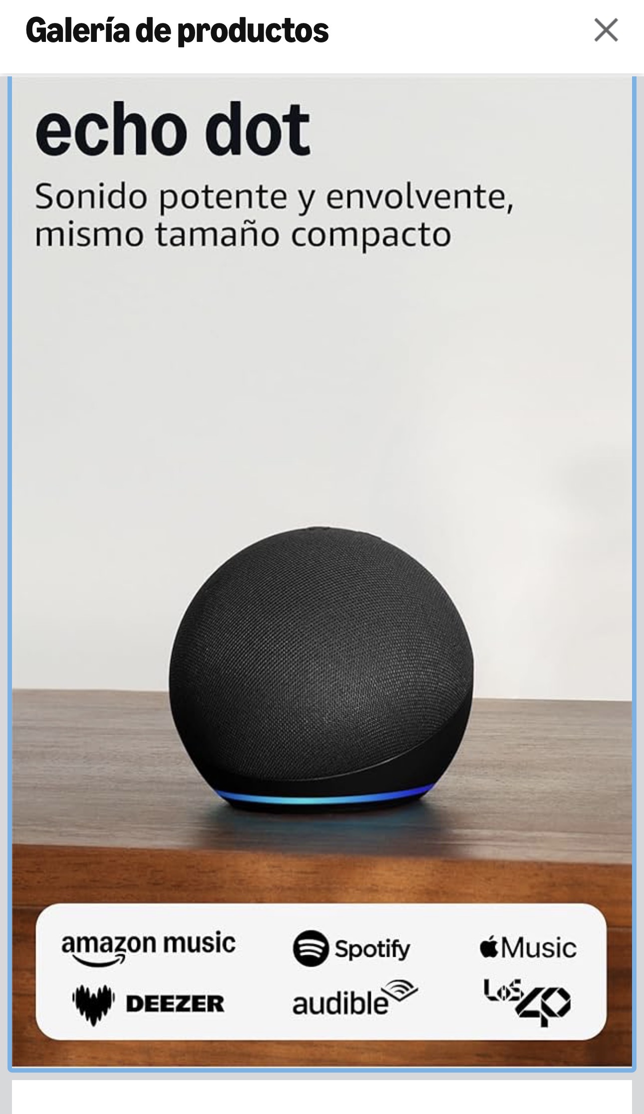 Echo Dot última generación
